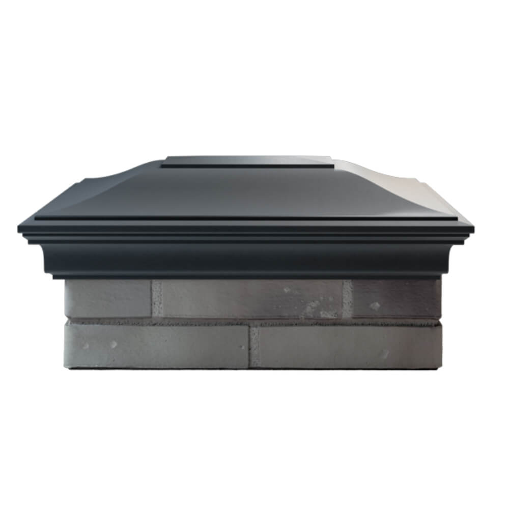 Колпак Zking Монблан Серый на столб 2х1.5 кирпича (515х385мм) в Арзамасе фото