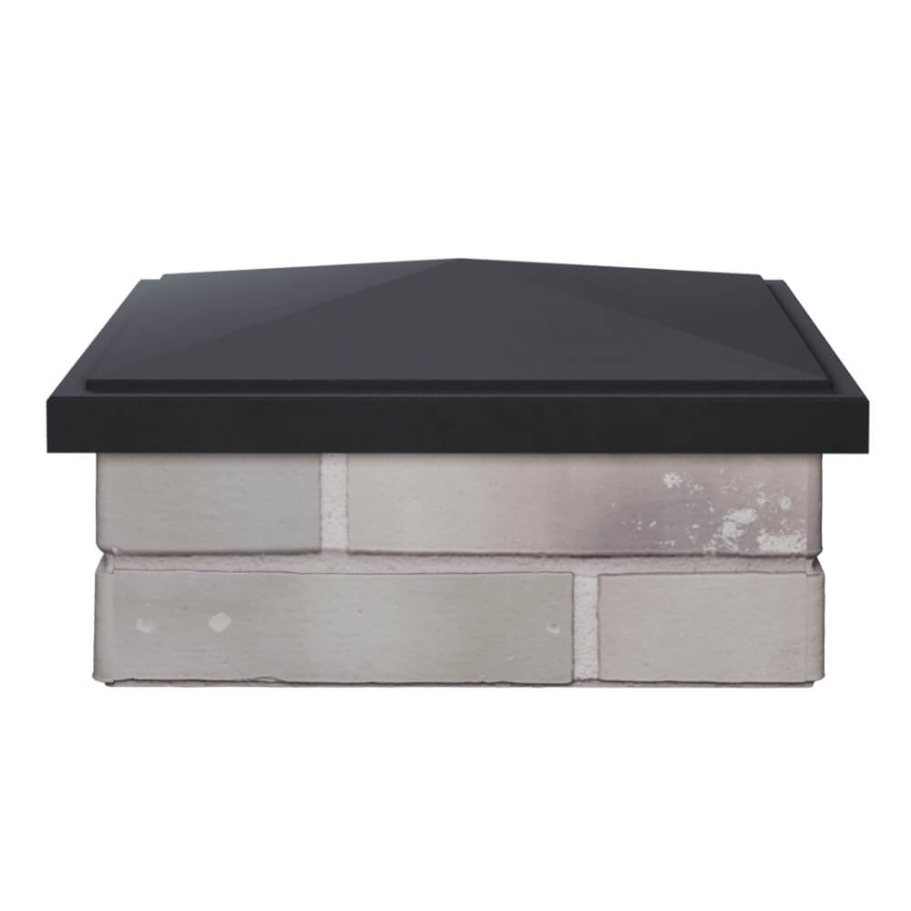 Колпак Zking БонаМоно Серый на столб 1.5х1.5 кирпича (385х385, 400х400мм) Арзамас фото