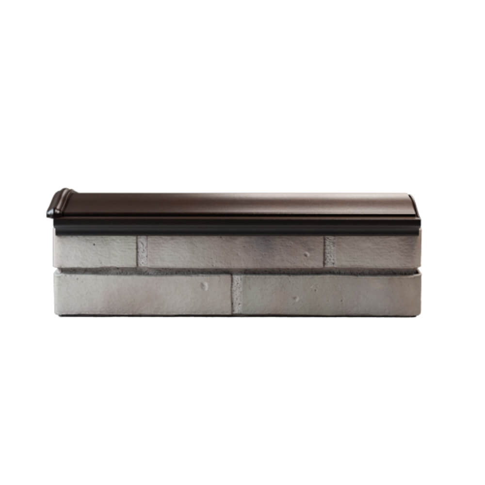 Парапет Zking Монблан Коричневый посадка на 0.5 кирпича (130мм) в Арзамасе фото