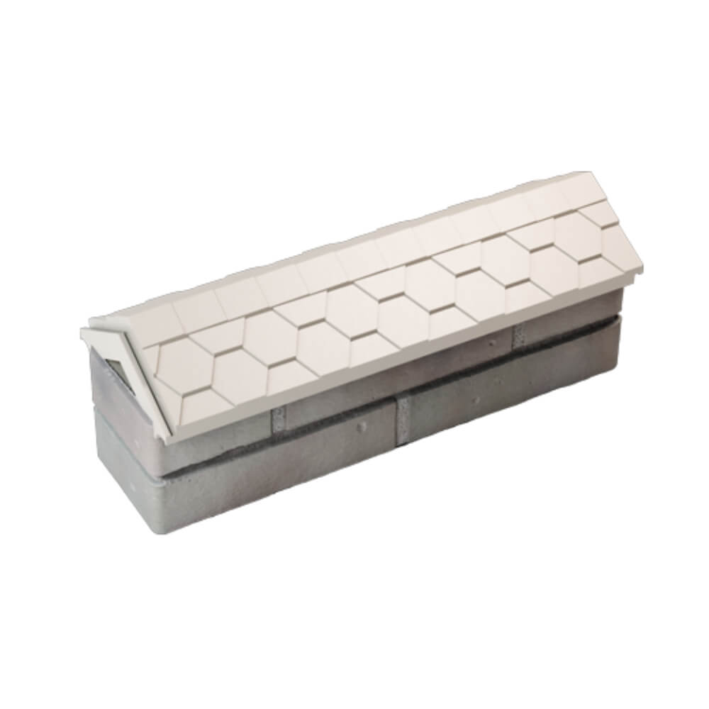 Парапет Zking Эверест Бежевый с посадкой на 0.5 кирпича (130мм) в Арзамасе фото