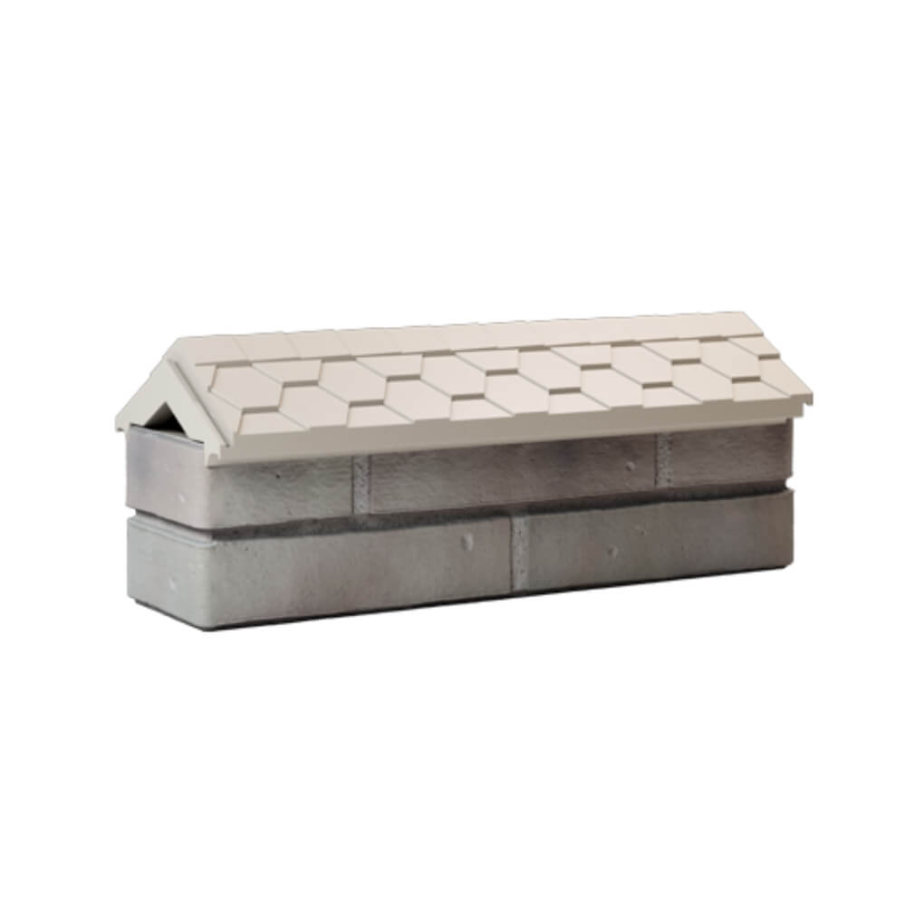 Парапет Zking Эверест Бежевый с посадкой на 0.5 кирпича (130мм) Арзамас фото