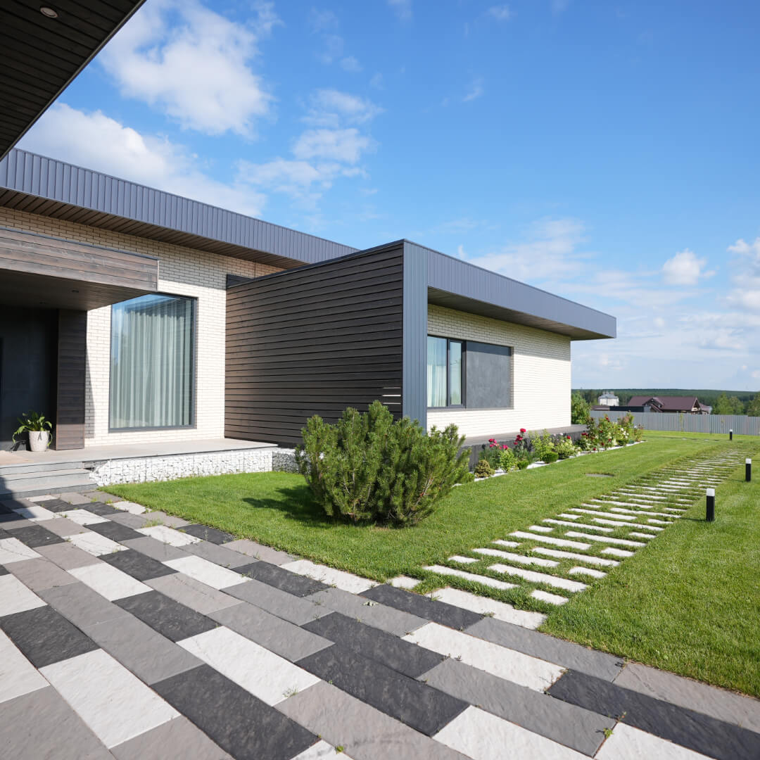 Шаговая плита STONE Светлая Галька 990х330х55мм в Арзамасе фото