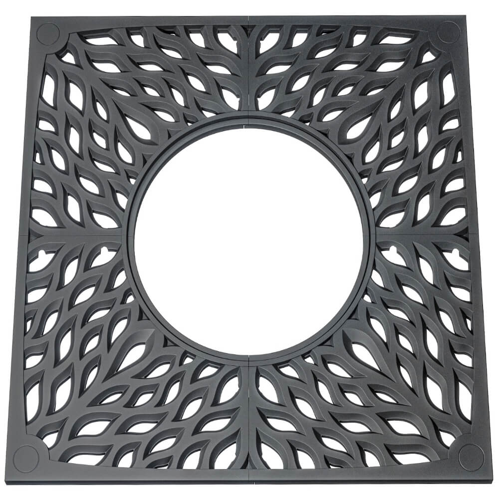 Приствольная решетка для дерева ZKING CRUST 2х2м Черная Арзамас фото