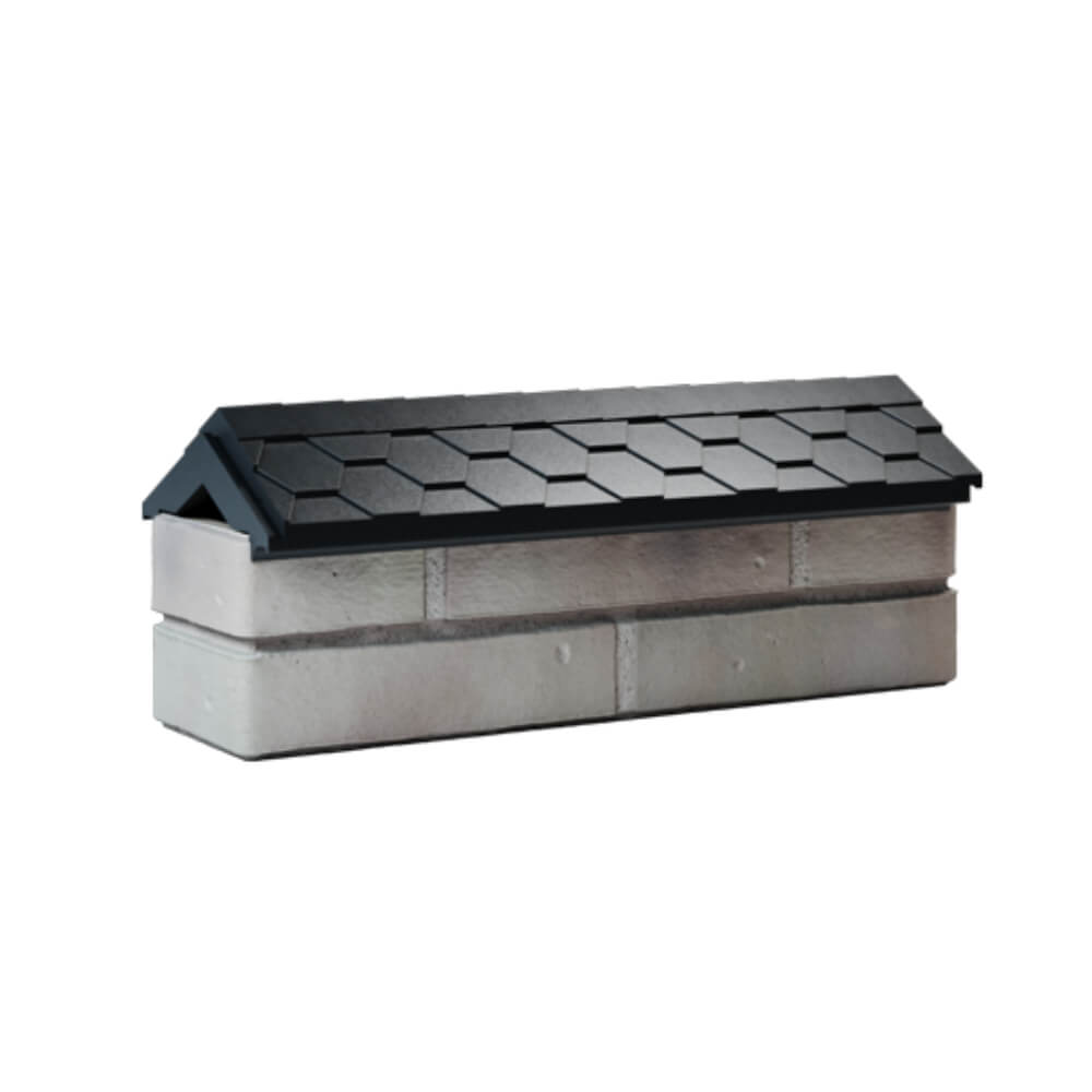 Парапет Zking Эверест Черный с посадкой на 0.5 кирпича (130мм) Арзамас фото