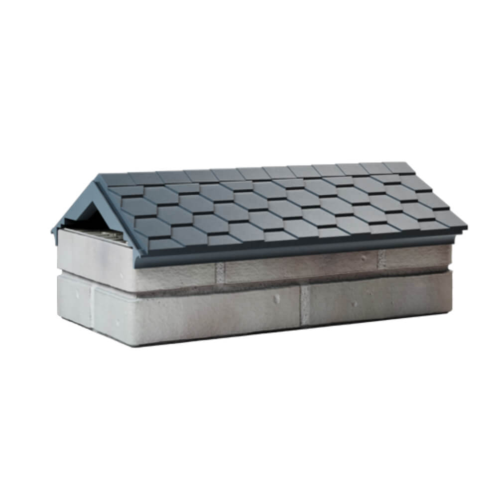 Парапет Zking Эверест Серый с посадкой на 1 кирпич (200/225/255мм) Арзамас фото