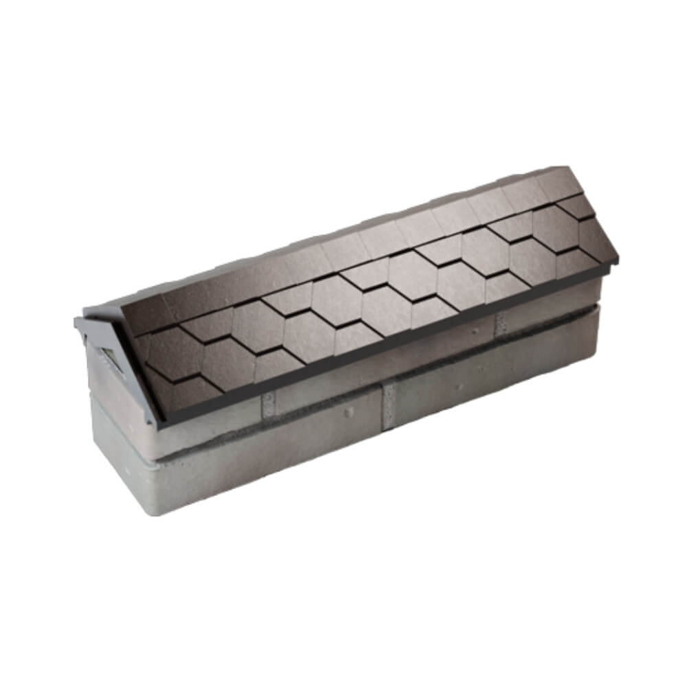 Парапет Zking Эверест Коричневый с посадкой на 0.5 кирпича (130мм) в Арзамасе фото