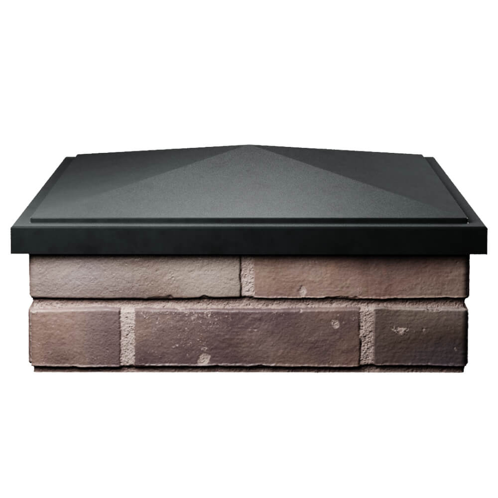 Колпак Zking БонаМоно Черный на столб 2х2 кирпича (515х515, 530х530мм) Арзамас фото