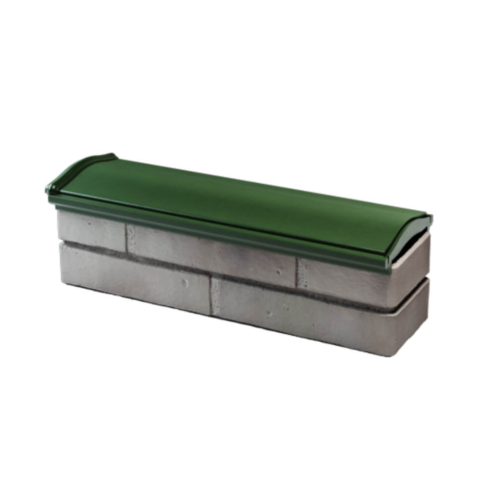 Парапет Zking Монблан Зеленый посадка на 0.5 кирпича (130мм) в Арзамасе фото