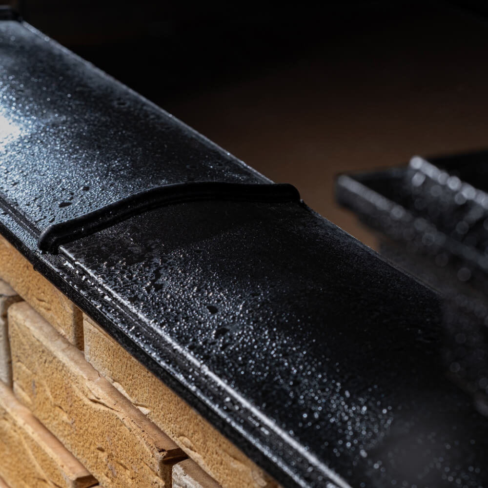 Парапет Zking Монблан Черный посадка на 0.5 кирпича (130мм) в Арзамасе фото