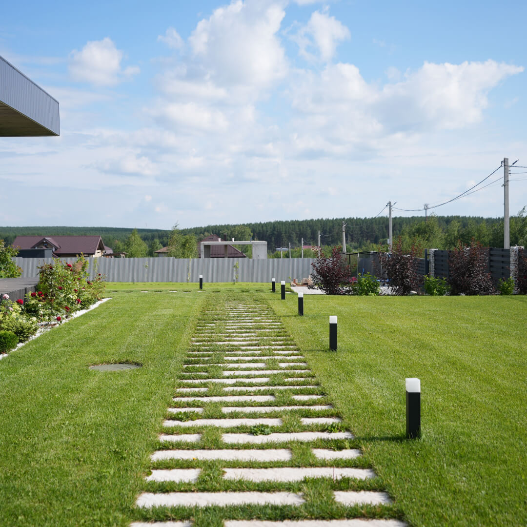 Шаговая плита STONE Светлая Галька 990х330х55мм в Арзамасе фото