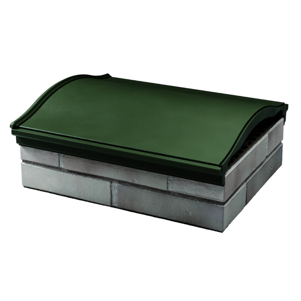 Парапет Zking Монблан Зеленый посадка на 1.5 кирпича (355/385мм) в Арзамасе фото