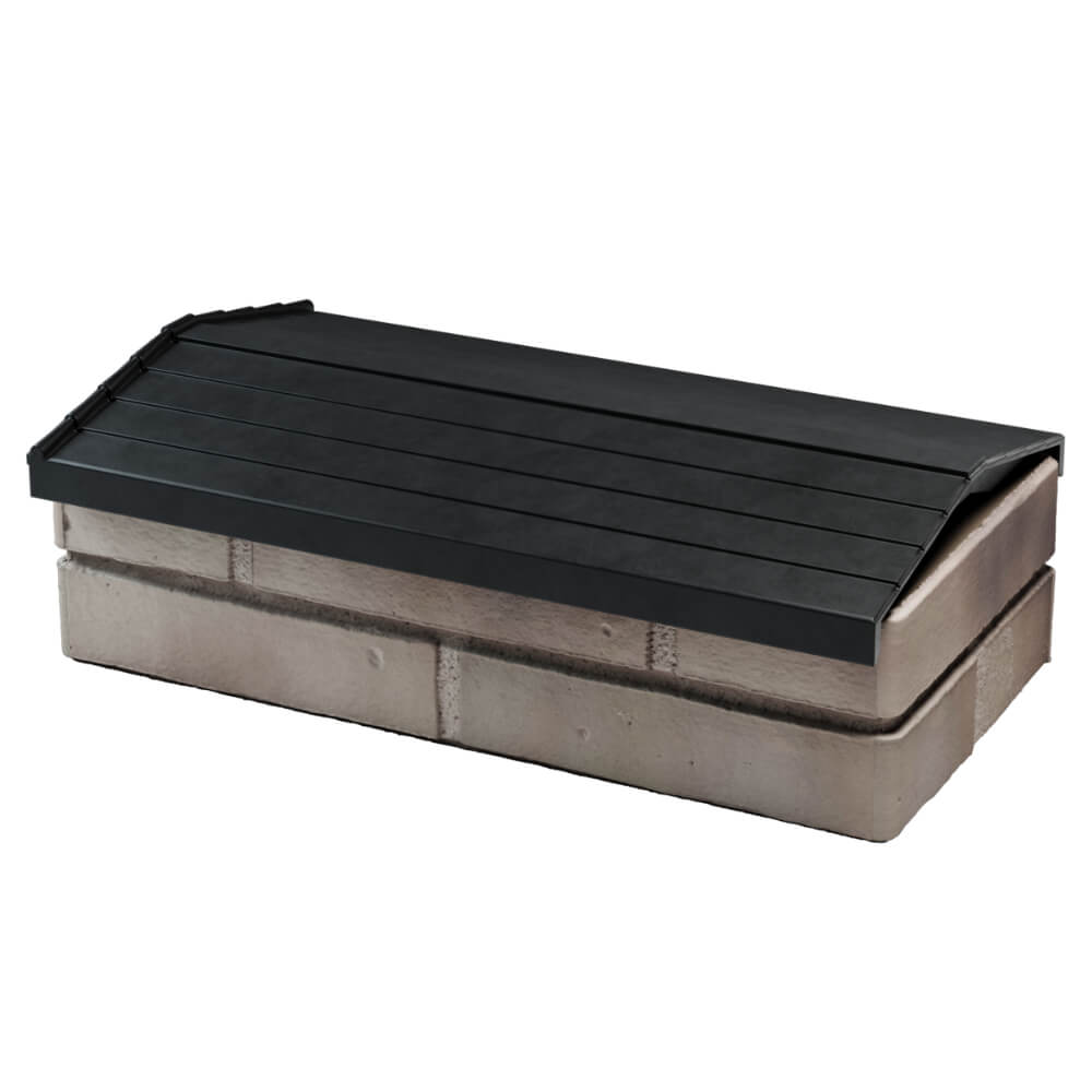 Парапет Zking Бона ХайТек Черный с посадкой на 1 кирпич (200/225/255мм) в Арзамасе фото