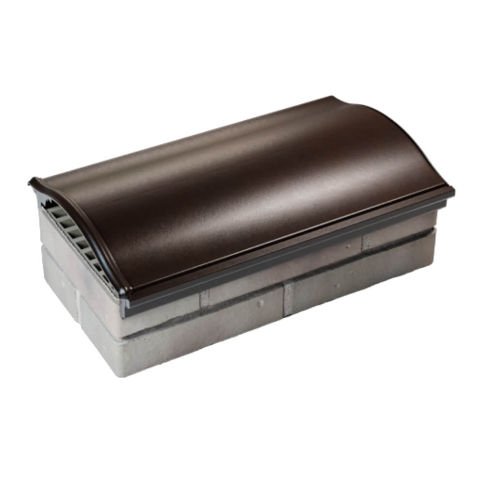 Парапет Zking Монблан Коричневый посадка на 1 кирпич (200/225/255мм) в Арзамасе фото