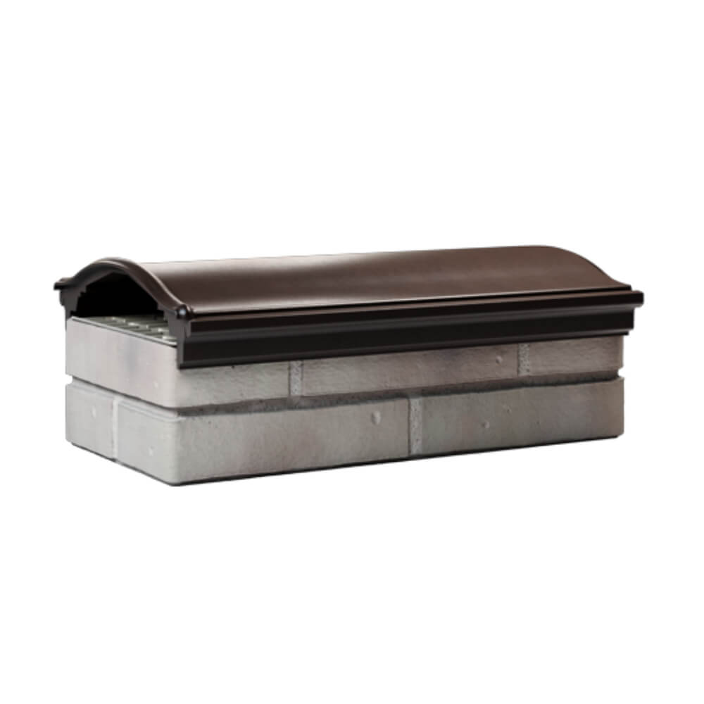 Парапет Zking Монблан Коричневый посадка на 1 кирпич (200/225/255мм) Арзамас фото