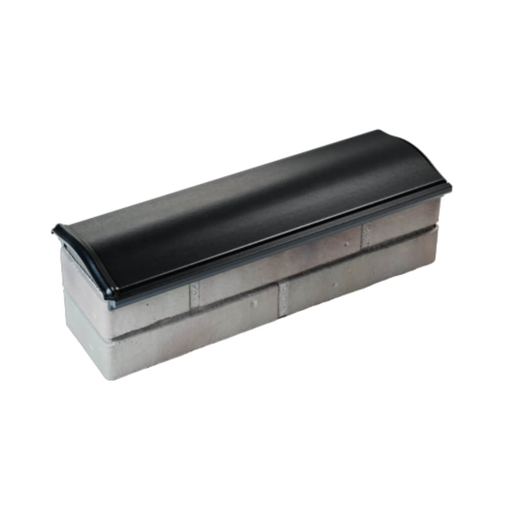 Парапет Zking Монблан Черный посадка на 0.5 кирпича (130мм) в Арзамасе фото