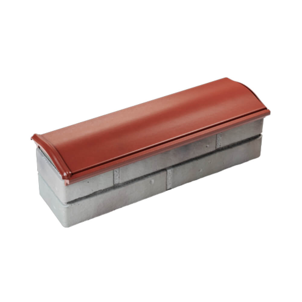 Парапет Zking Монблан Красный посадка на 0.5 кирпича (130мм) в Арзамасе фото