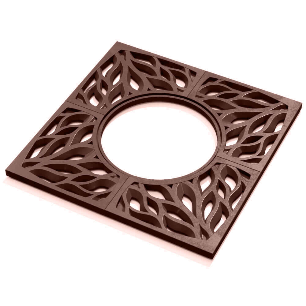 Приствольная решетка для дерева ZKING CRUST 1.2х1.2м Коричневая в Арзамасе фото