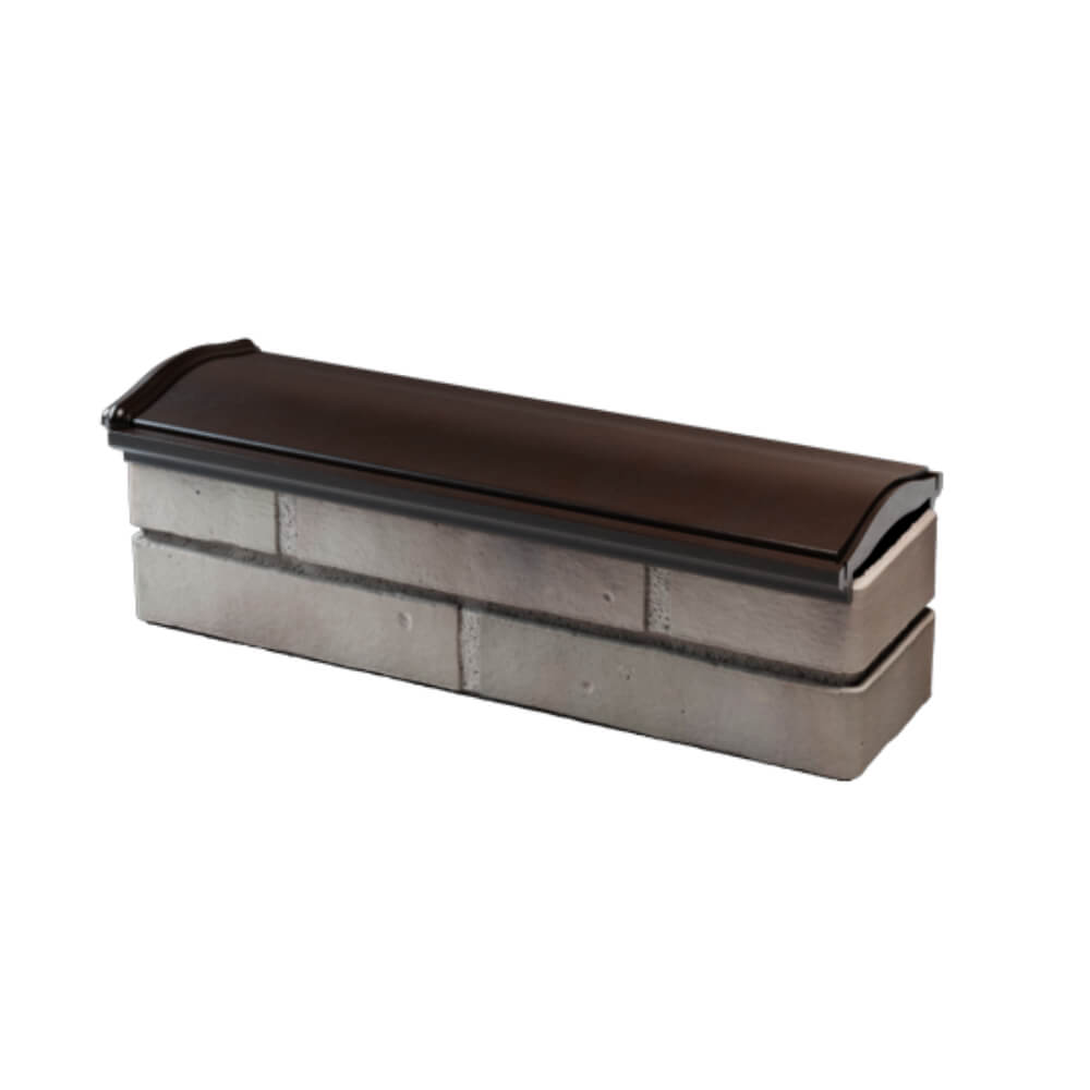 Парапет Zking Монблан Коричневый посадка на 0.5 кирпича (130мм) в Арзамасе фото