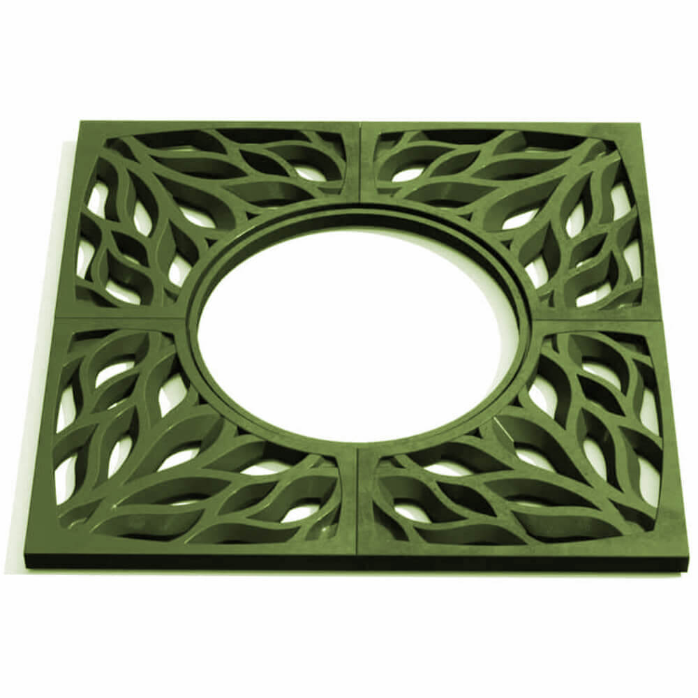 Приствольная решетка для дерева ZKING CRUST 1.2х1.2м Зеленая Арзамас фото