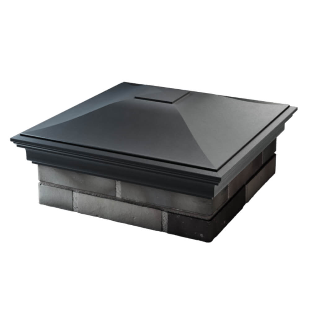 Колпак Zking Монблан Серый на столб 2х2 кирпича (515х515мм) в Арзамасе фото