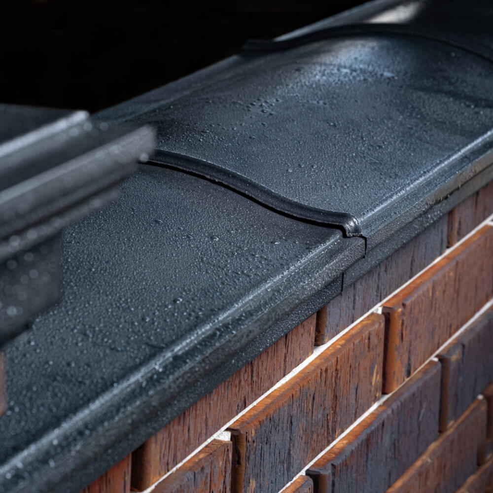 Парапет Zking Монблан Черный посадка на 0.5 кирпича (130мм) в Арзамасе фото