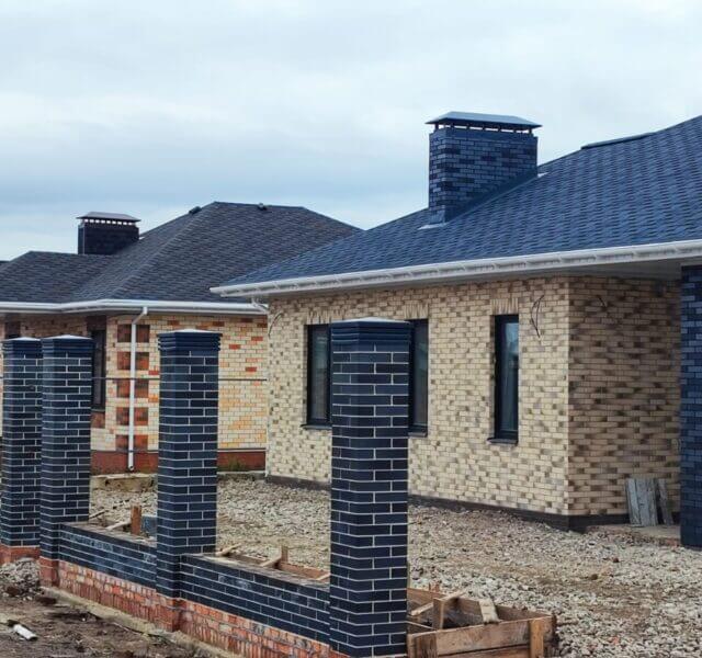 Колпак Zking Бона ХайТек Серый на столб 1.5х1.5 кирпича (385х385мм) в Арзамасе фото