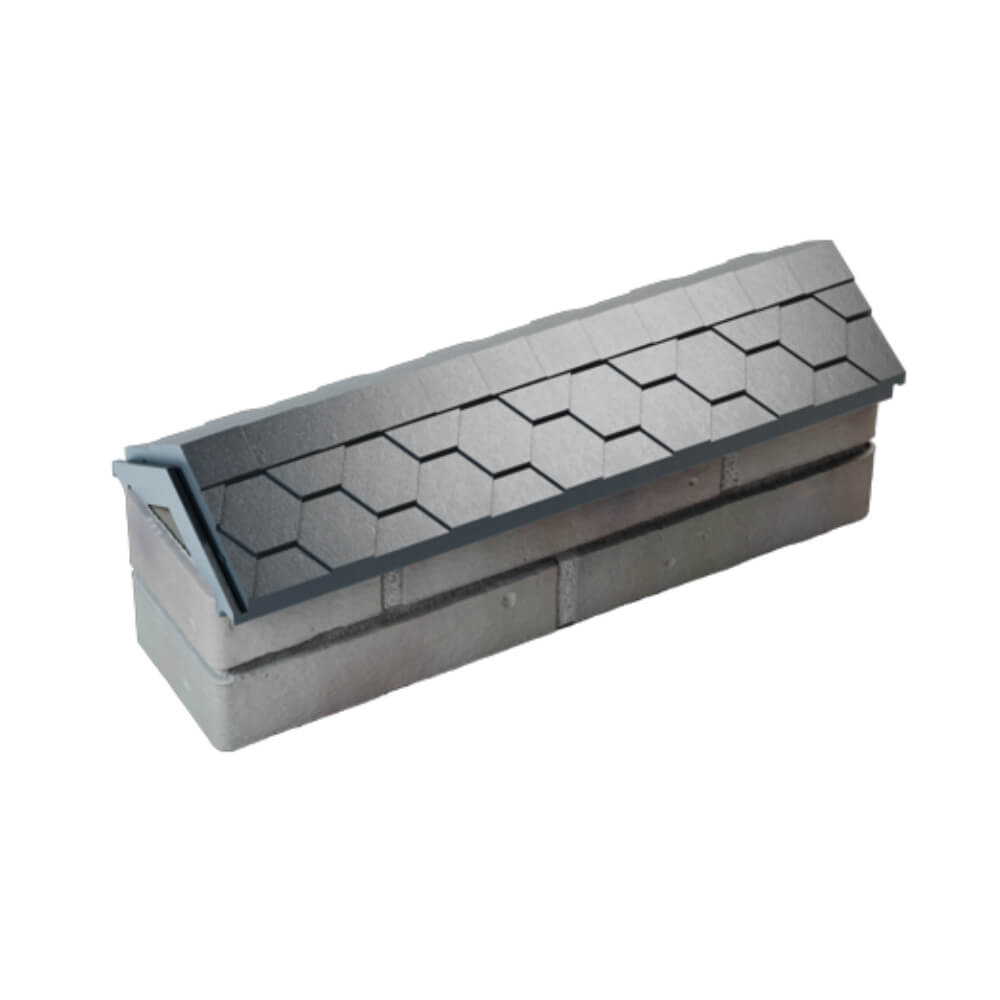 Парапет Zking Эверест Серый с посадкой на 0.5 кирпича (130мм) в Арзамасе фото